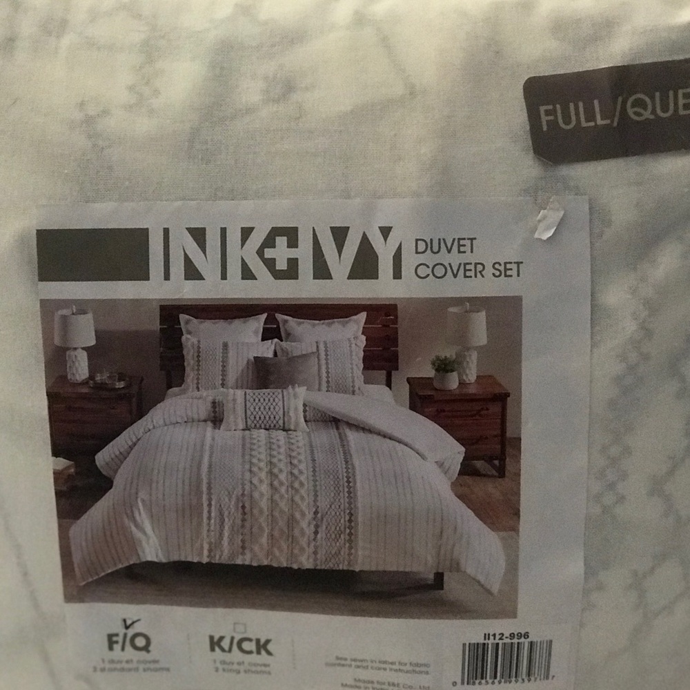 Ink+Ivy Duvet Set
